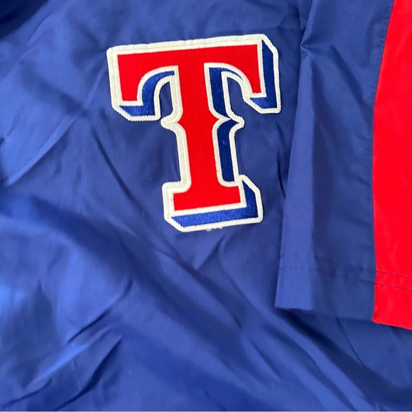 Authentic Majestic Texas Rangers blue and red MLB pullover size XXL - Picture 5 of 5